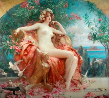 Rosen der Jugend Henrietta Rae viktorianische Malerin Ölgemälde